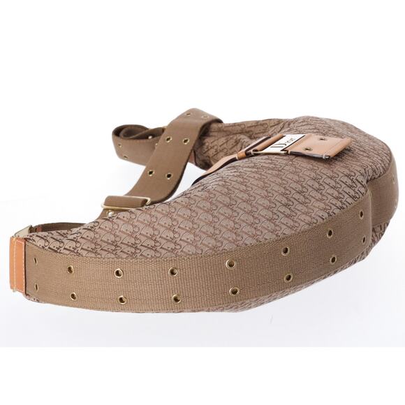 Christian Dior Trotteur Monogram Street Chic Hobo Beige - Picture 5 of 9